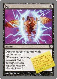 Duh (52) [Unhinged]
