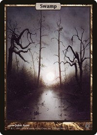 Swamp - Full Art (138) [Unhinged]