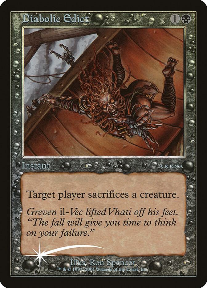 Diabolic Edict [Arena Promos]