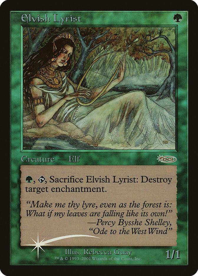 Elvish Lyrist [Junior Series Promos]