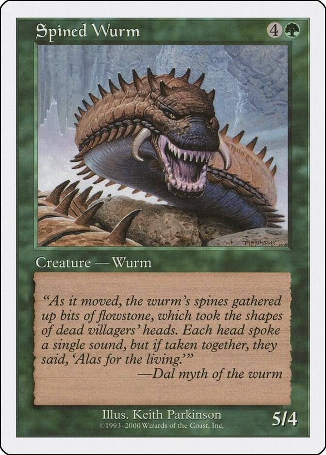 Spined Wurm [Media Promos]