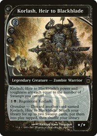 Korlash, Heir to Blackblade (87) [Prerelease Cards]