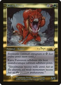 Raging Kavu (Latin) (262) [Prerelease Cards]