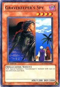 Gravekeeper's Spy (SDMA-EN007) [Structure Deck: Marik]