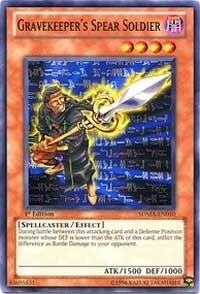 Gravekeeper's Spear Soldier (SDMA-EN010) [Structure Deck: Marik]
