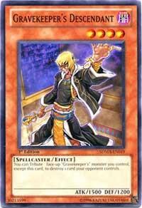 Gravekeeper's Descendant (SDMA-EN019) [Structure Deck: Marik]