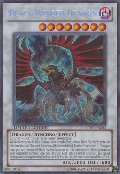 Black-Winged Dragon (CT07-EN002) [2010 Collectors Tins]