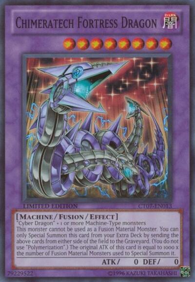 Chimeratech Fortress Dragon (CT07-EN013) [2010 Collectors Tins]