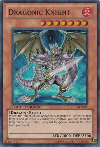 Dragonic Knight (CT07-EN017) [2010 Collectors Tins]