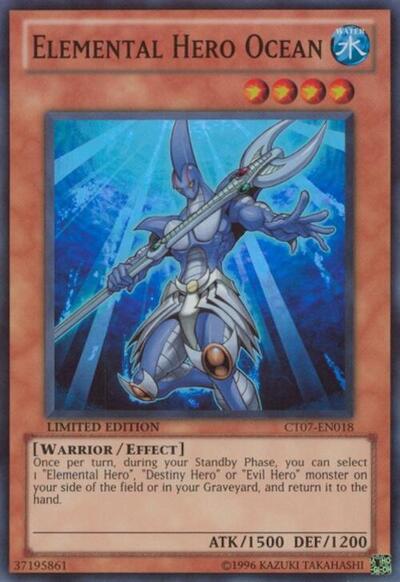 Elemental HERO Ocean (CT07-EN018) [2010 Collectors Tins]