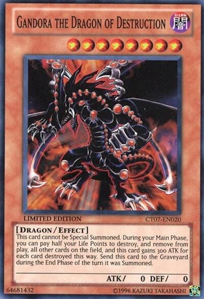 Gandora the Dragon of Destruction (CT07-EN020) [2010 Collectors Tins]
