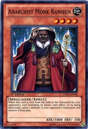 Anarchist Monk Ranshin (STBL-EN036) - Starstrike Blast 1st Edition