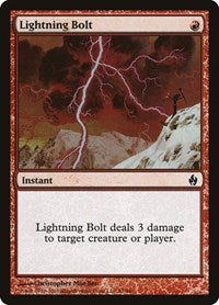 Lightning Bolt (17) [Premium Deck Series: Fire and Lightning]