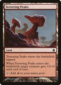 Teetering Peaks (30) [Premium Deck Series: Fire and Lightning]