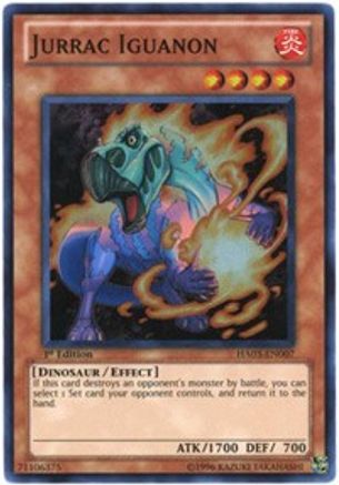Jurrac Iguanon (HA03-EN007) - Hidden Arsenal 3 Unlimited