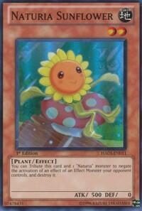 Naturia Sunflower (HA03-EN011) [Hidden Arsenal 3]