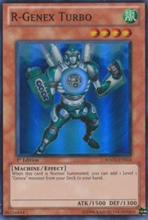 R-Genex Turbo (HA03-EN014) - Hidden Arsenal 3 1st Edition
