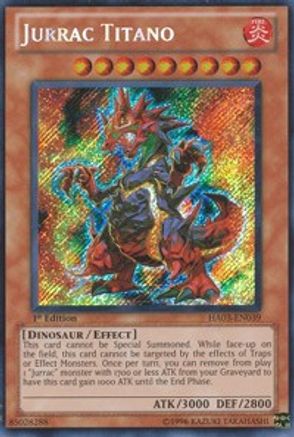 Jurrac Titano (HA03-EN039) - Hidden Arsenal 3 Unlimited