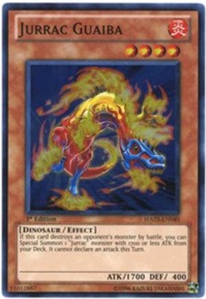 Jurrac Guaiba (HA03-EN040) - Hidden Arsenal 3 1st Edition