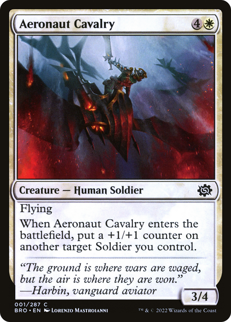 Aeronaut Cavalry (BRO-001) - The Brothers' War