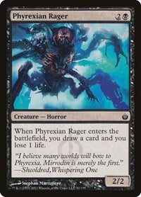 Phyrexian Rager (51) [Mirrodin Besieged]