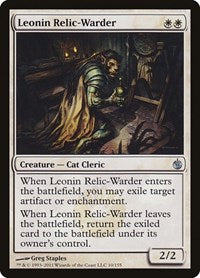 Leonin Relic-Warder (10) [Mirrodin Besieged]
