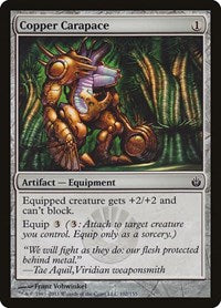 Copper Carapace (102) [Mirrodin Besieged]