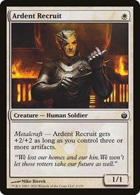 Ardent Recruit (2) [Mirrodin Besieged]