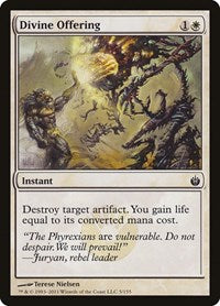Divine Offering (5) [Mirrodin Besieged]