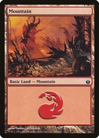 Mountain (153) (153) [Mirrodin Besieged]