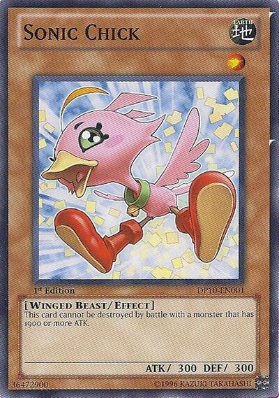 Sonic Chick (DP10-EN001) [Duelist Pack 10: Yusei 3]