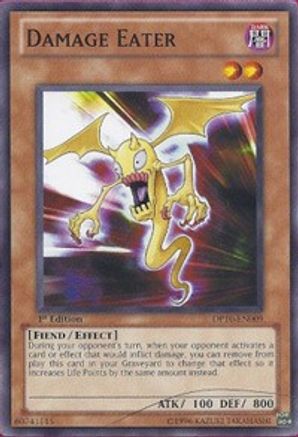 Damage Eater (DP10-EN009) - Duelist Pack 10: Yusei 3 Unlimited