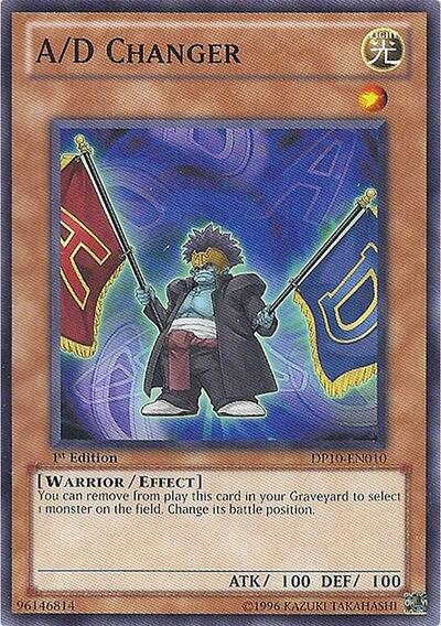 A/D Changer (DP10-EN010) [Duelist Pack 10: Yusei 3]