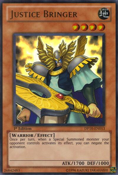 Justice Bringer (DP10-EN013) [Duelist Pack 10: Yusei 3]