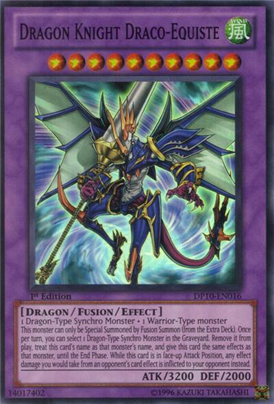 Dragon Knight Draco-Equiste (DP10-EN016) [Duelist Pack 10: Yusei 3]