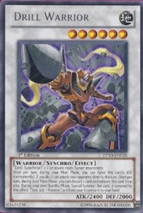Drill Warrior (DP10-EN018) - Duelist Pack 10: Yusei 3 1st Edition