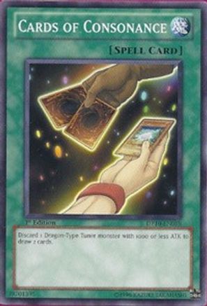 Cards of Consonance (DP10-EN019) - Duelist Pack 10: Yusei 3 Unlimited
