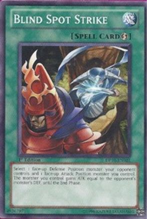 Blind Spot Strike (DP10-EN021) - Duelist Pack 10: Yusei 3 Unlimited