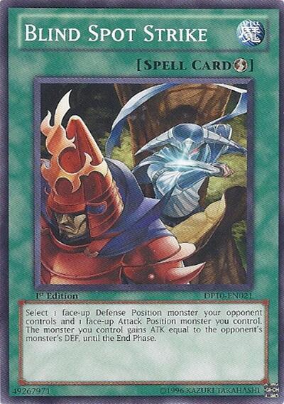 Blind Spot Strike (DP10-EN021) [Duelist Pack 10: Yusei 3]