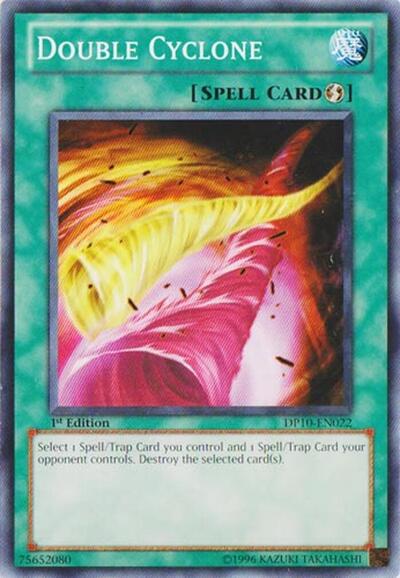 Double Cyclone (DP10-EN022) [Duelist Pack 10: Yusei 3]