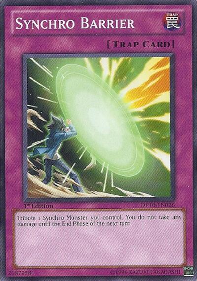 Synchro Barrier (DP10-EN026) [Duelist Pack 10: Yusei 3]
