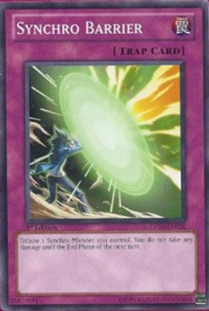 Synchro Barrier (DP10-EN026) - Duelist Pack 10: Yusei 3 1st Edition