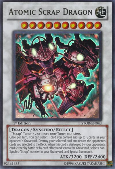 Atomic Scrap Dragon (STOR-EN043) [Storm of Ragnarok]