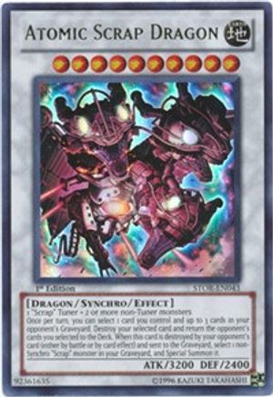 Atomic Scrap Dragon (STOR-EN043) - Storm of Ragnarok Unlimited