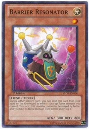 Barrier Resonator (STOR-EN006) - Storm of Ragnarok 1st Edition