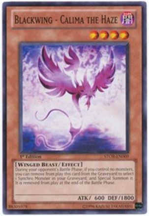 Blackwing - Calima the Haze (STOR-EN009) - Storm of Ragnarok 1st Edition