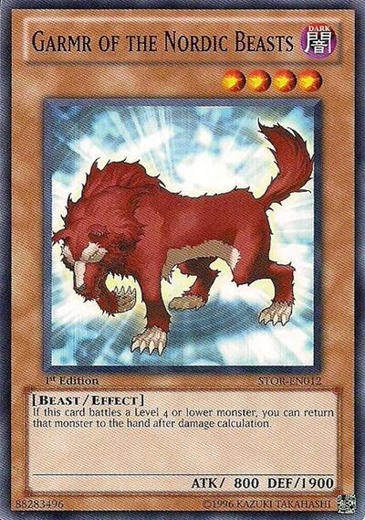 Garmr of the Nordic Beasts (STOR-EN012) [Storm of Ragnarok]