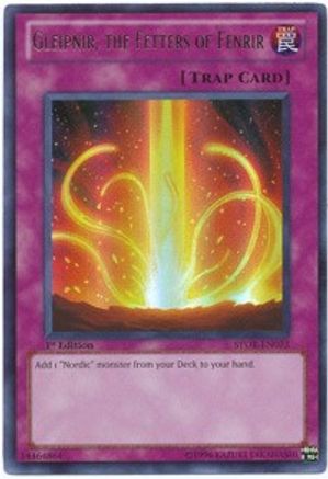 Gleipnir, the Fetters of Fenrir (STOR-EN073) - Storm of Ragnarok Unlimited