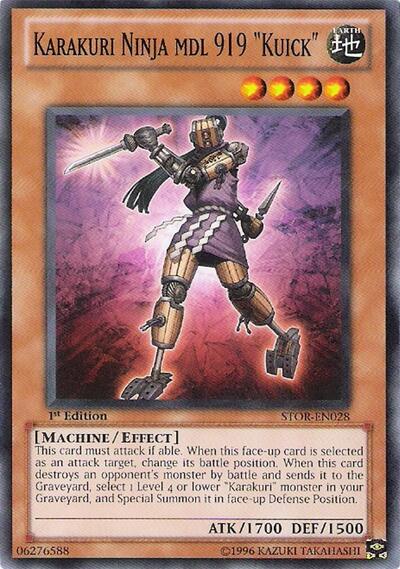 Karakuri Ninja mdl 919 "Kuick" (STOR-EN028) [Storm of Ragnarok]
