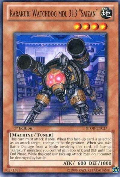 Karakuri Watchdog mdl 313 "Saizan" (STOR-EN027) [Storm of Ragnarok]